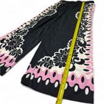 Rachel Zoe Women’s Satin Scarf Print Wide Leg Pants Black Pink size Small Photo 2
