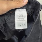 Mother The Looker Ankle Fray Jeans Size 25 Black Photo 6