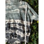 yfb Blue White Tie Dye Distressed Mock Neck Sweater Size Small Photo 5