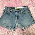 Paris Blues Paris Blues Originals Vintage Denim Jean Shorts Womens Frayed Hem Light Wash Photo 5