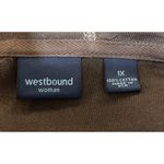 Westbound Vintage Y2K ‎ 1X Womens Long Sleeve Full Zip Jacket Hooded Graphic USA Photo 3