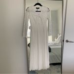 Little Mistress x ModCloth Lacing Down the Aisle Maxi Dress White NWT Photo 1