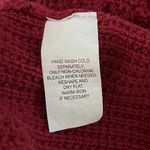 Jeanne pierre Sweater Womens Medium Red Chunky Knit Everyday Basic Office Casual Photo 7
