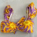 Farm Rio Sunny Side Bandeau Bikini Top, Size Small, $120 Photo 0