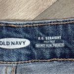 Old Navy OG Straight High Rise Ankle Jeans Blue 12 Mom Photo 8
