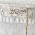 NWT Cotton Peasant Blouse Womens S Oversize Flare Sleeve Top Lagenlook Boho White Photo 3