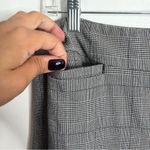 Talbots Chatham Ankle Pant Glen Plaid Black Ivory Size 14 Petite Photo 6