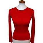 Rachel Parcell  Ribbed Sweater Red Size XS Photo 0