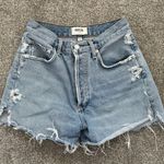 AGOLDE High Waisted Jean Shorts Photo 0