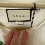 Gucci Authentic New With Tags Cropped Sweatshirt Photo 2