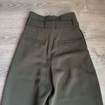 COS  green  belted paper-bag cropped trousers 4 Photo 11