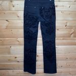 Cartise Damask Black Velvet Embossed Jeans 8 Photo 4