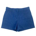 Loft Ann Taylor  Riviera Shorts Refined Denim Chambray Blue Stretchy Size 2 Photo 3