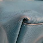 Cole Haan Cole Hann Stunning Teal Vegan Leather Bag with Braided handles & Gold Hardware Photo 7