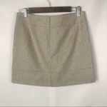 J. Crew Factory Light Brown Tan Double Serge Mini Wool Skirt 2 Photo 1