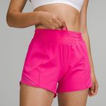 Lululemon Sonic Pink Shorts 4” Photo 0