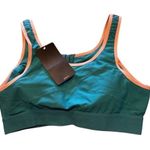 SYROKAN Women's Zip Front High Impact Wireless Racerback Sports Bra Photo 0