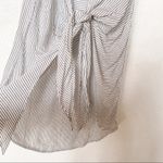 Tina + Jo Striped Tie Front Dress / Tunic Top Size Small Photo 6