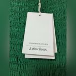 & Other Stories NWT Green Smocked Midi Dress by & Other Stories Stockholm Atelier Size 10 Photo 7