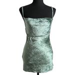 Free People Intimately  All Night Velvet Tunic XS Women’s Evergreen Photo 1