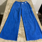 Forever 21  Cobalt Blue Wide-Leg Jeans size XS Photo 0