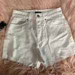 Wild Fable 0  White Jean Shorts Photo 0