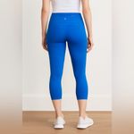 Athleta  Blue Cropped Leggings Size Medium – Pre-Owned, Good Condition Photo 1