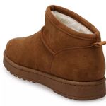 SO  Lupita Women's Low Boots Faux Fur Lined Chestnut Color Size 8 New in Box Photo 2