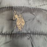 U.S. Polo Assn. Channel Side Knit Black Puffer Jacket Size Medium Photo 5