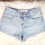 Brandy Melville Button Fly Denim Shorts  Photo 0