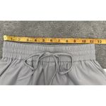 Good American  Paperbag Leather Shorts Size 0 Purple Drawstring Waist Classy Chic Photo 9