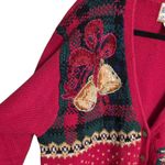 Heirloom Collectibles Christmas Sweater Bells Wreath Scottie Dog Stocking 22/24 Red Size undefined Photo 3