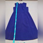 Talbots  Vintage Purple Sleeveless Midi Dress Photo 5