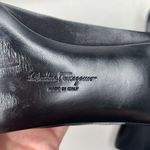 Salvatore Ferragamo Vintage Ferragamo Size 7 AAAA Pumps Heels Black Satin Bling Closed Toe Women’s Photo 9