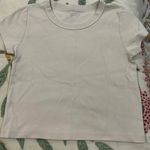 Brandy Melville  Baby Tee Light Pink Photo 0