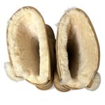 UGG  ALETHEIA Women's Boots Suede Chestnut Brown US 8 Lining EUC Warm Comfortable Photo 4