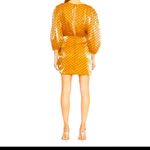 4SI3NA Alora Shimmer Polka Dot Minidress In Gold and Black size L NWOT Size L Photo 8