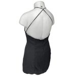 ZARA Women's Black Sleeveless Halter Cami Camisole Tank Bodycon Mini Dress XXL Photo 1