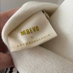 Anthropologie Maeve bell sleeve polo Cream Sweater XS Photo 6