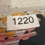 Old Navy Floral Print Lace Up Pintuck Blouse Womens Large Navy Boho Hippie Retro Photo 10