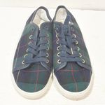 Jack Rogers  Lia Sneaker Plaid/Midnight Navy Women's Shoes Size 9.5 Photo 1
