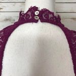 Free People Magenta Lace Cocktail Dress Size M Photo 6