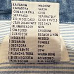 VTG Solutions Womens Top 2X Blue White Stripe Embroidered Sunflower Scarecrow Size XXL Photo 5