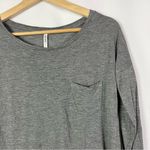 Tresics  Gray Pocket Bust Long Sleeve T-Shirt S Photo 2