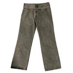 ZARA  Size 8 Acid Wash Double Waist Mid Rise Straight Leg Jeans Photo 6