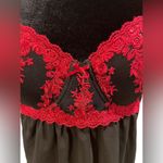 Madison Intimates Victorian Goth Witchy Floral Lace Bustier Lingerie Slip Dress Size XL Photo 2
