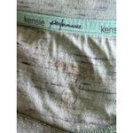 Kensie ‎ Performance Heathered Light Green Sweatshirt Raw Hem 1X Photo 3