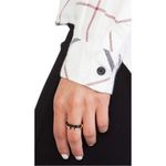 Rails Hunter Soft Slouchy Oversize Dolman Sleeve Button Down Shirt Open Pocket S Photo 3