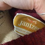 Jantzen Vintage Burgundy Wool Sweater size Medium Photo 7