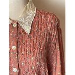 Piccalino Petites Vintage Pink Floral Print Lace Collar Tie Waist Maxi Dress 10 Photo 6